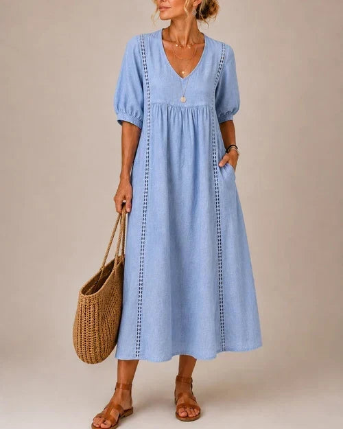 Vestido midi de verano Sofi