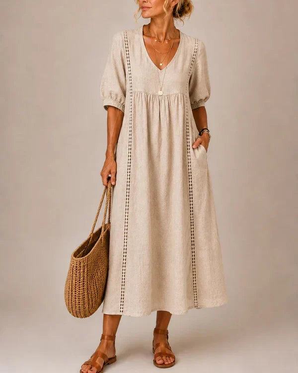Vestido midi de verano Sofi