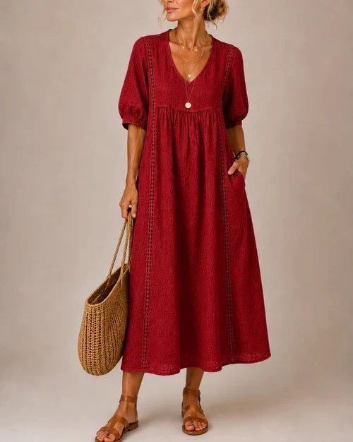 Vestido midi de verano Sofi