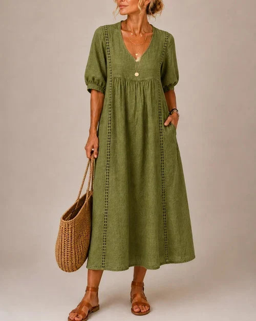 Vestido midi de verano Sofi